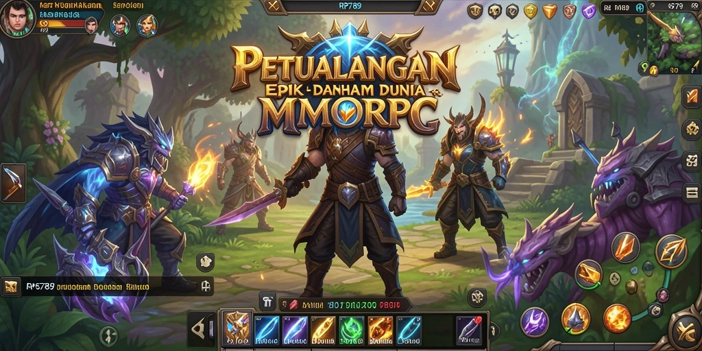 Gameplay menakjubkan dengan aksi seru dan interaksi pemain.