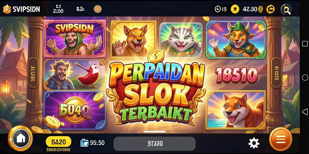 Tampilan gameplay menarik dari SVIPSIDN yang penuh warna.