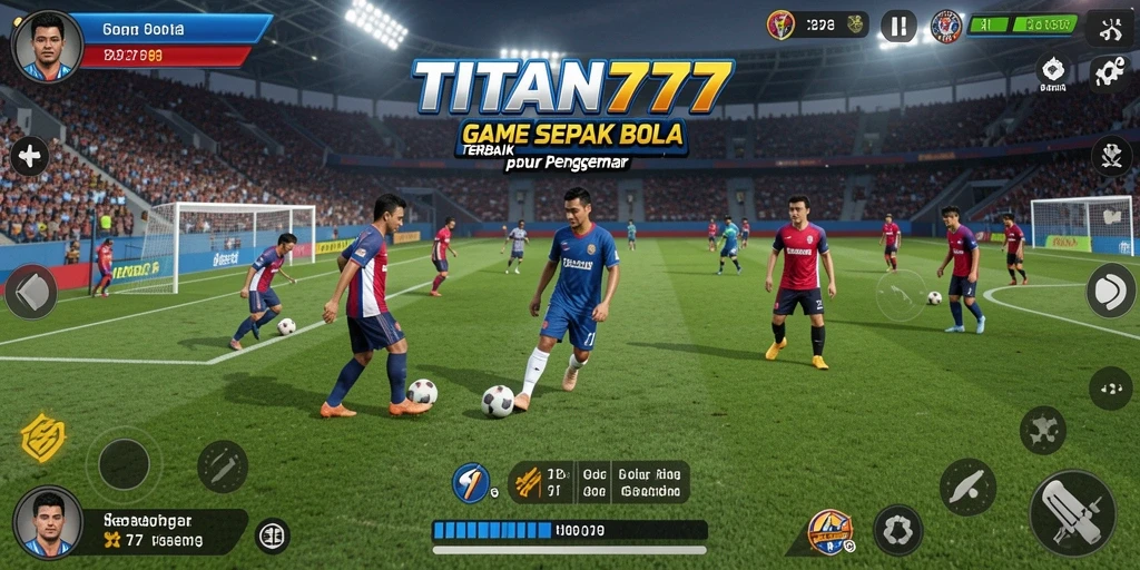 Tampilan gameplay seru dan grafis memukau dalam TITAN777.